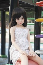 AXBDOLL TPE 製 108cm TB10R# ミニドールかわいいダッチワイフ