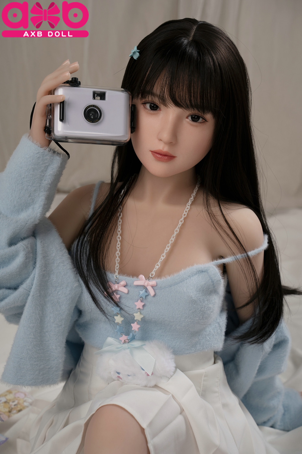 AXBDOLL 140cm GD30# Silicone Head Sex Doll Lifelike Love Doll - 画像をクリックして閉じます